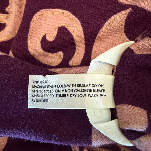 Soma Women's Flowy Long Open Sleeve Midi Dress, Burgundy, Size Medium - Picture 8 of 13